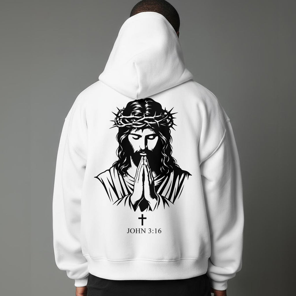 Modern Faith Hoodie - For God So Loved Unisex Graphic