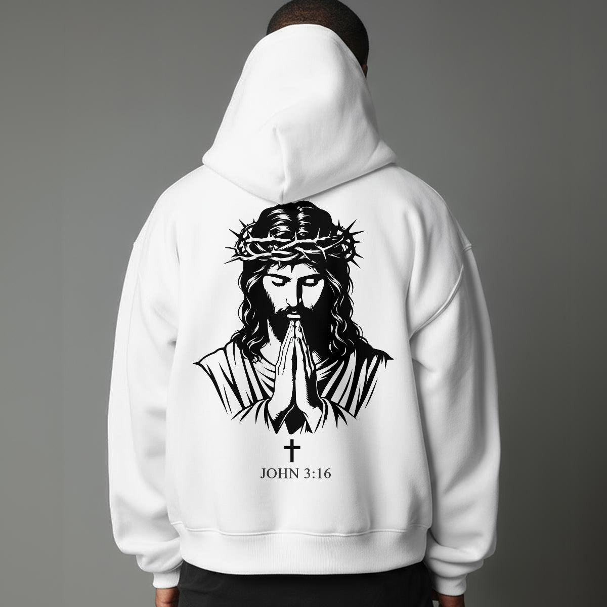 Modern Faith Hoodie - For God So Loved Unisex Graphic