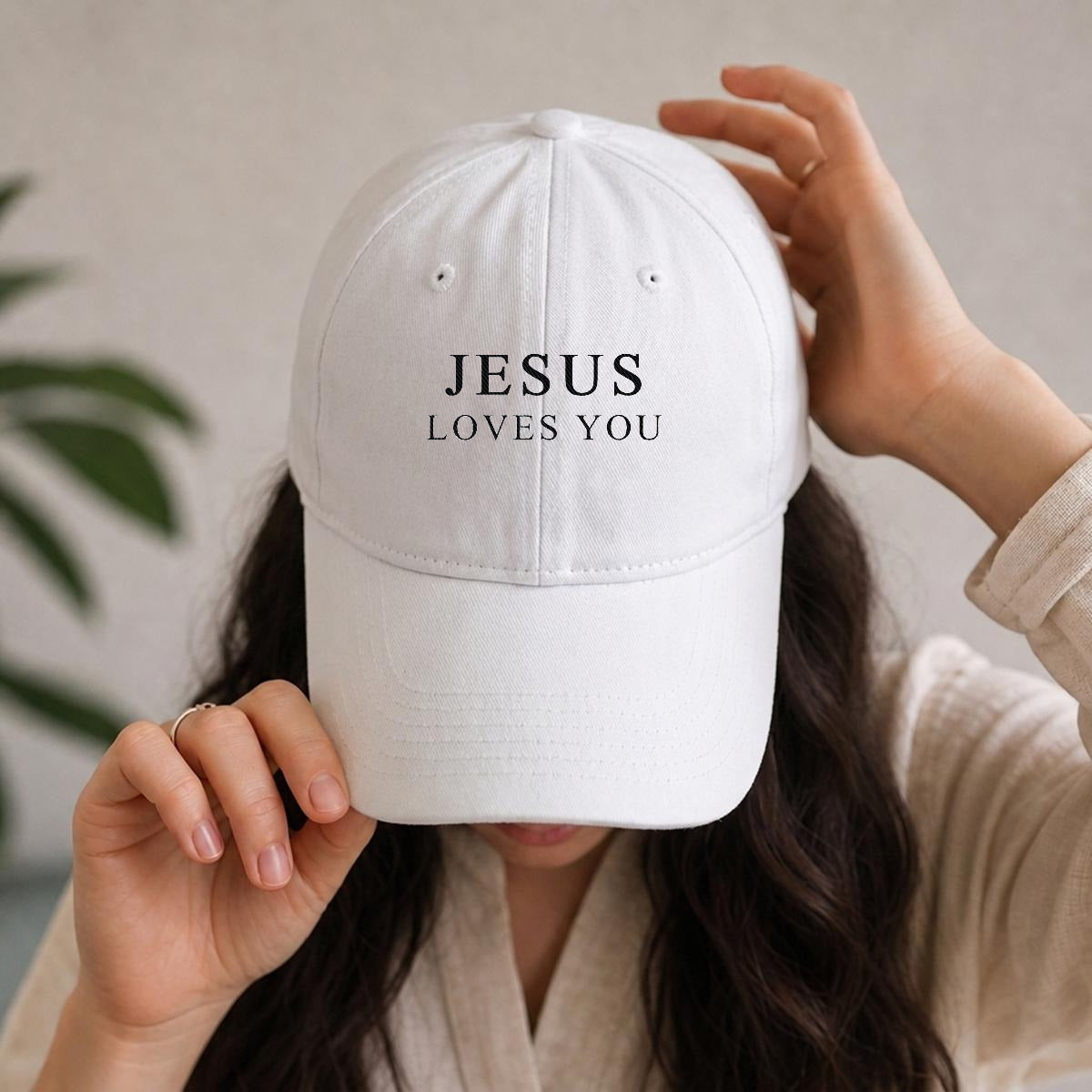 Jesus Loves You™ Classic Cotton Unisex Cap