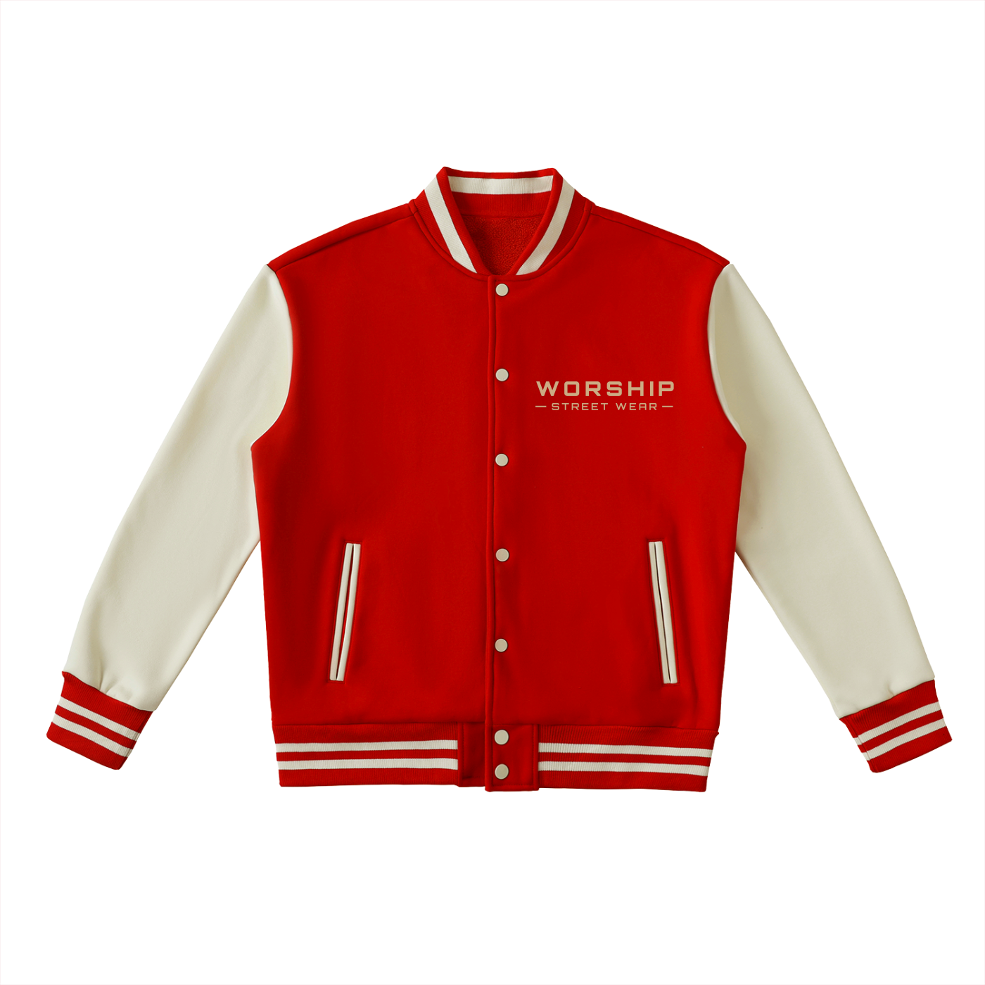 Faith Over Flesh Varsity Jacket