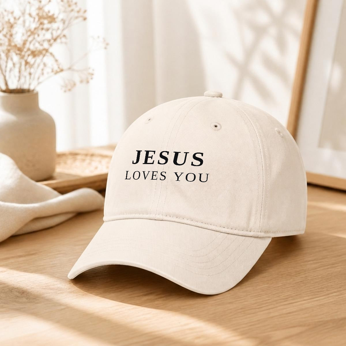 Jesus Loves You™ Classic Cotton Unisex Cap