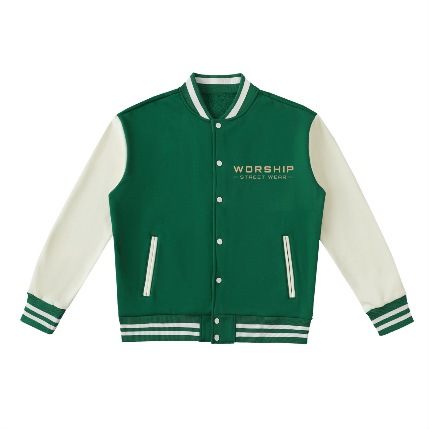Faith Over Flesh Varsity Jacket