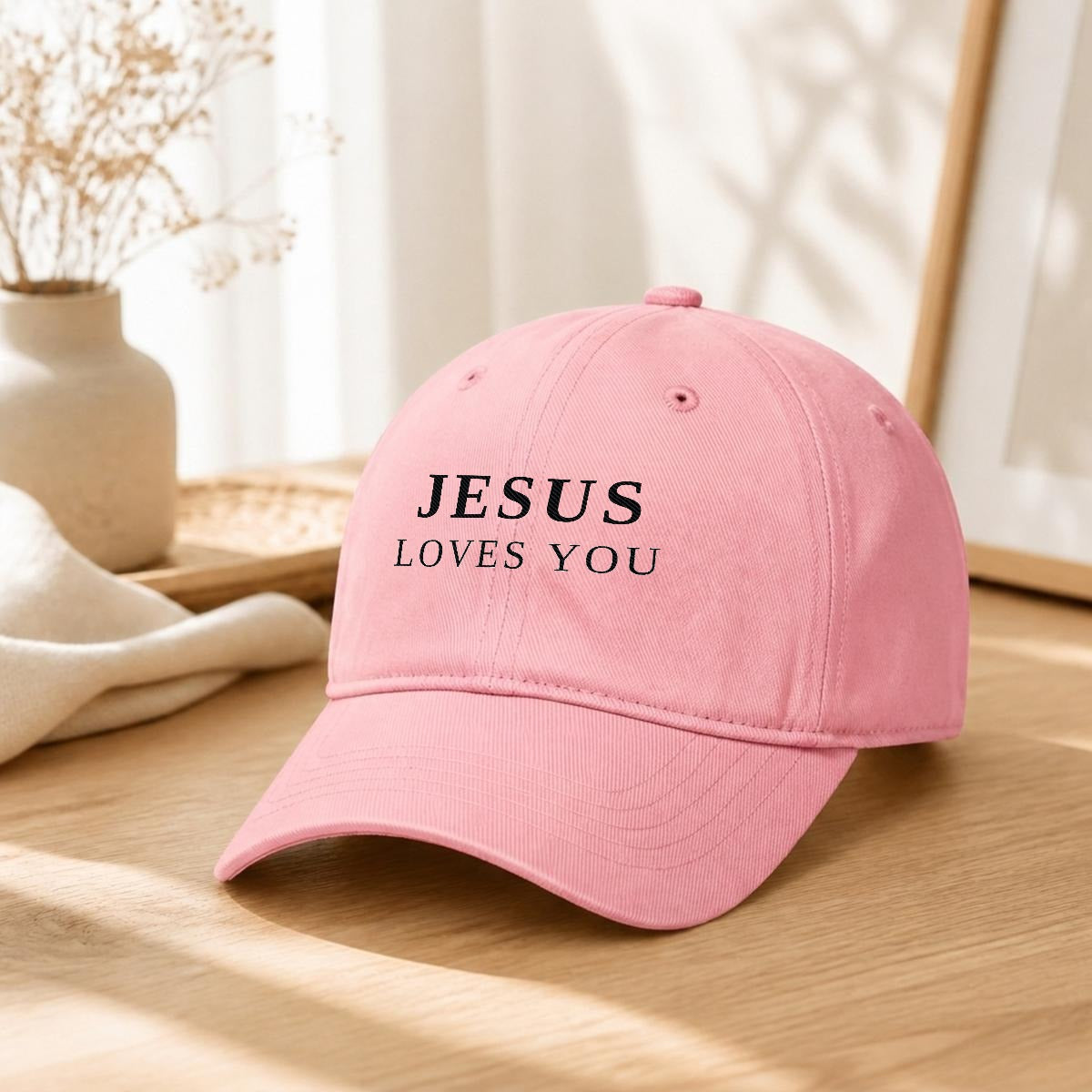 Jesus Loves You™ Classic Cotton Unisex Cap