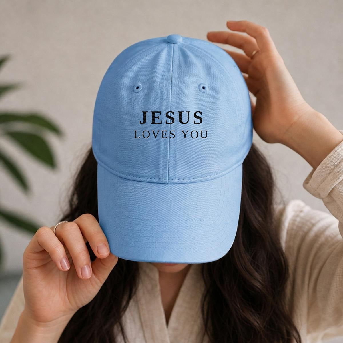 Jesus Loves You™ Classic Cotton Unisex Cap