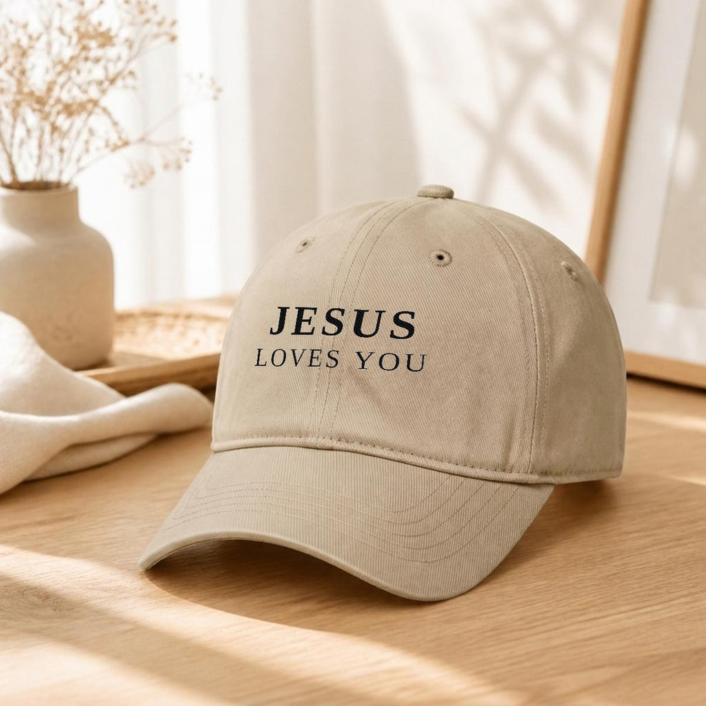 Jesus Loves You™ Classic Cotton Unisex Cap
