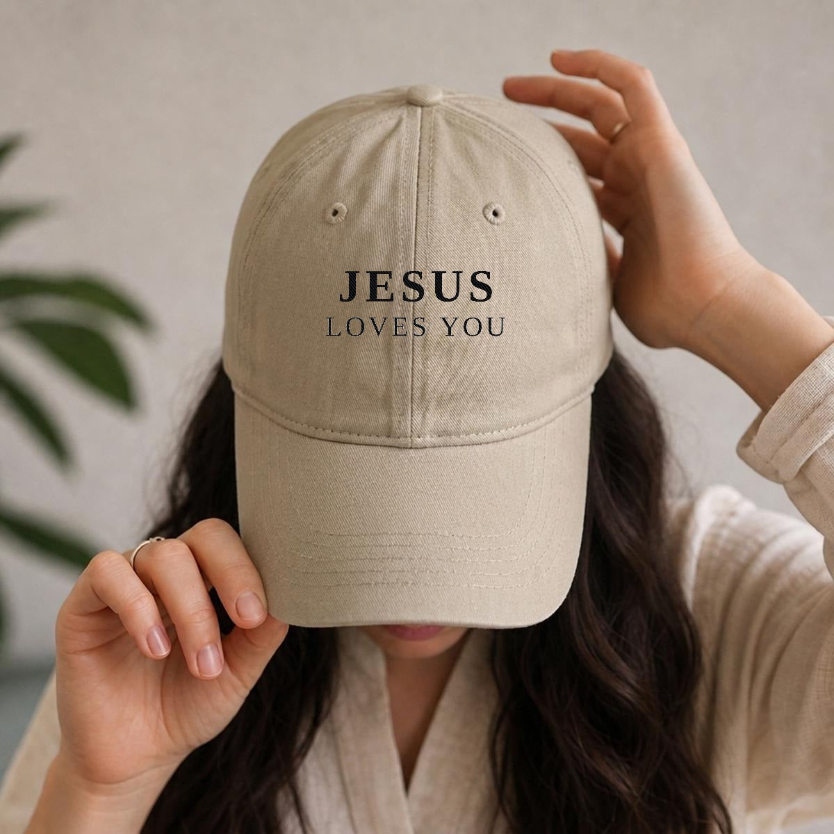 Jesus Loves You™ Classic Cotton Unisex Cap