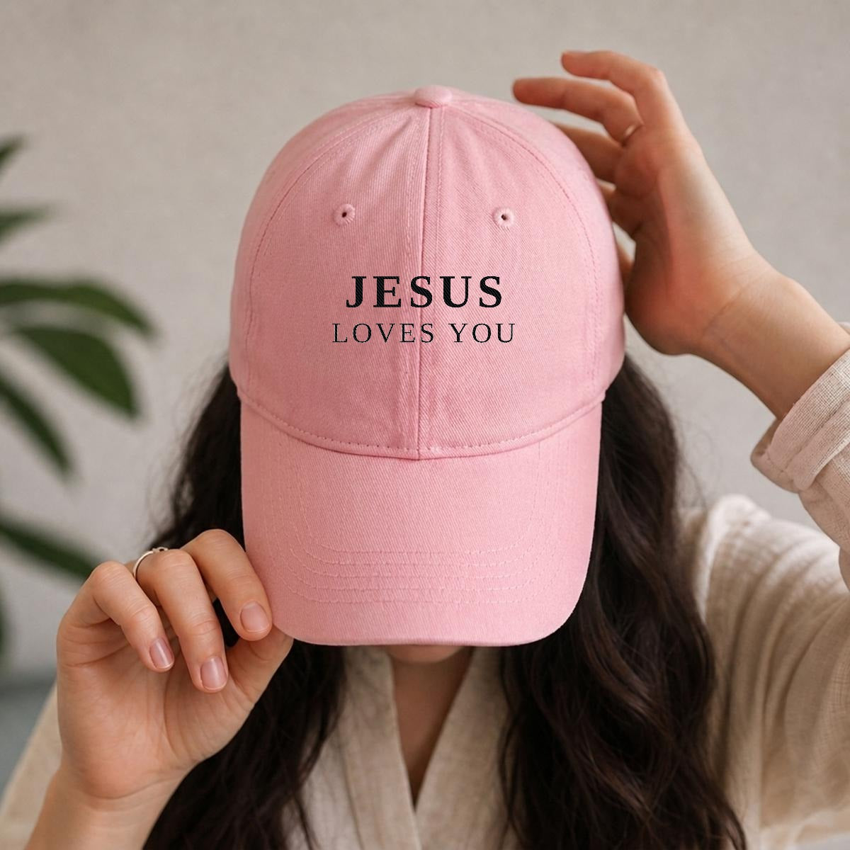 Jesus Loves You™ Classic Cotton Unisex Cap